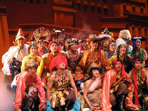 西藏昌都地区民族歌舞团舞蹈室地板案例
