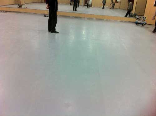 山西省老年大学舞蹈室地板工程案例（图）