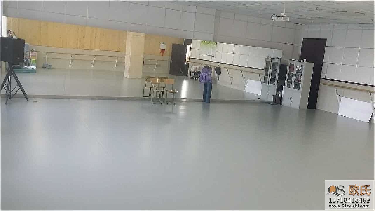 舞蹈房地板胶垫—北方工业大学成功案例