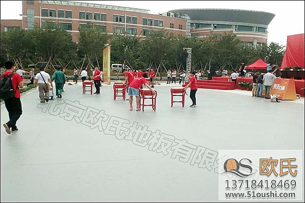 杭州舞蹈地胶--浙江师范大学舞蹈室成功案例